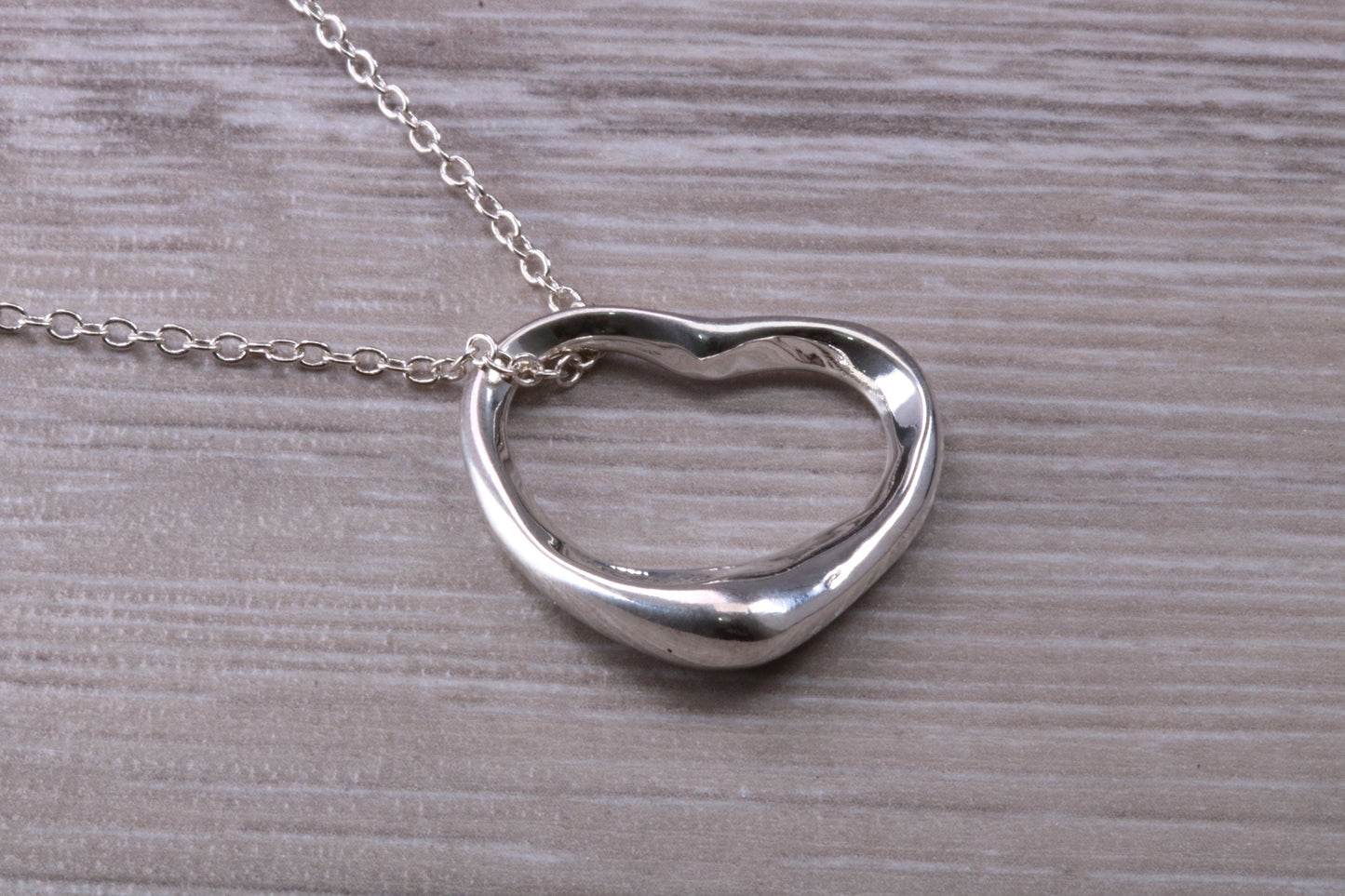 Sterling Silver Love Heart Necklace