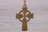 9ct Yellow Gold Cross Necklace