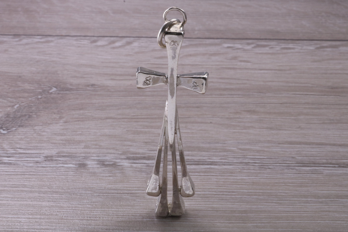 Sterling Silver Large Solid and chunky Cross