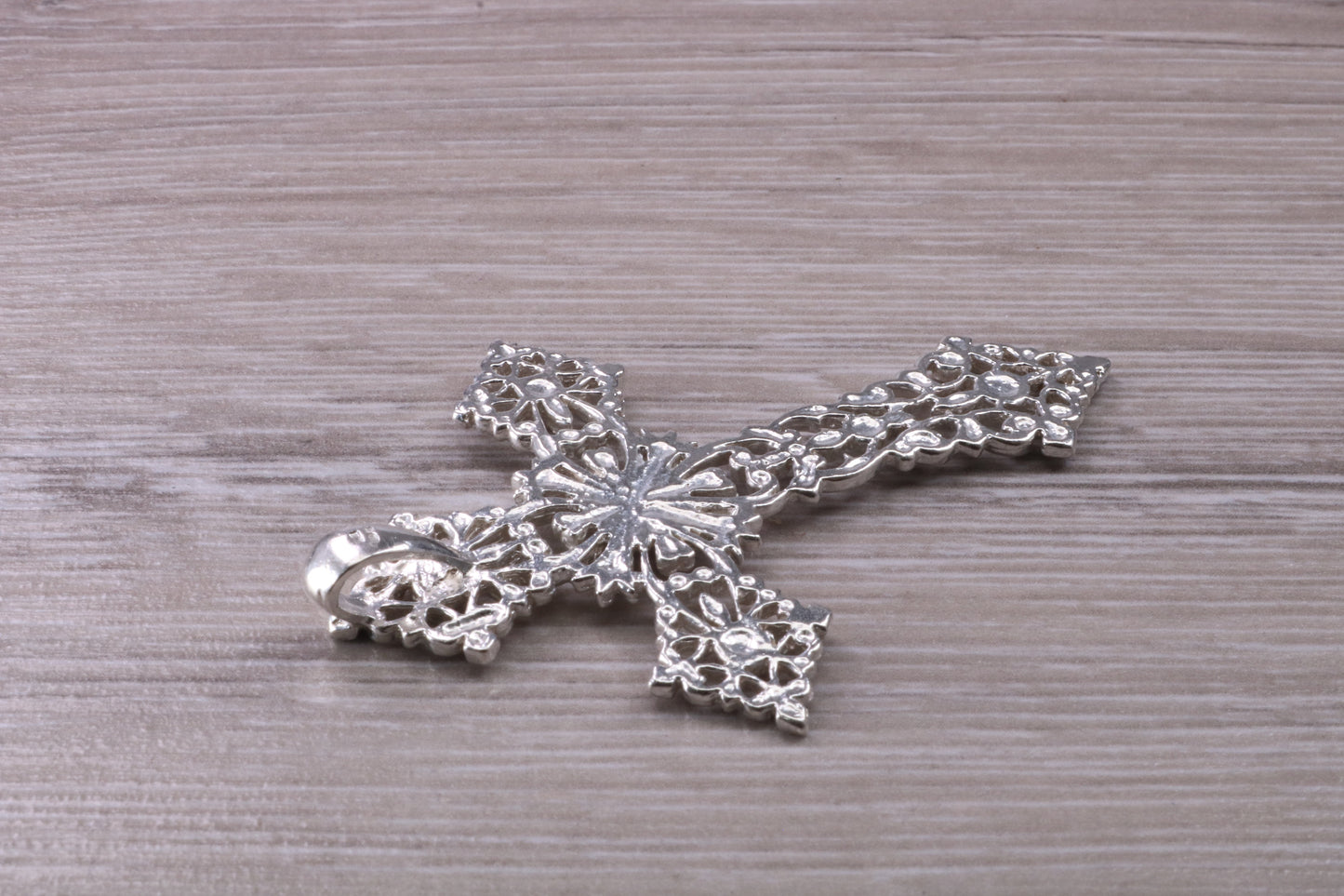 Sterling Silver Large Cross