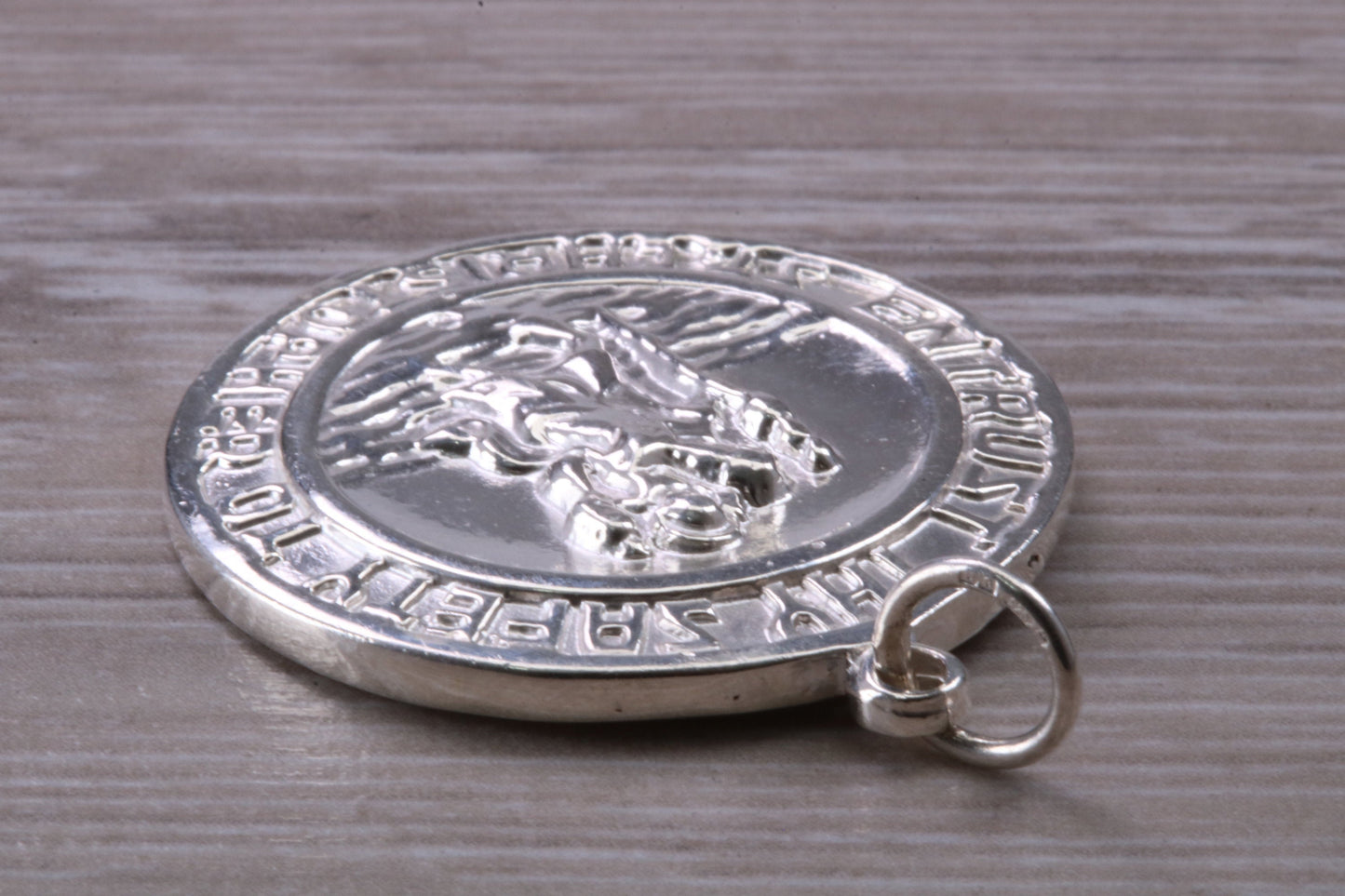 Sterling Silver St Christopher, Large Chunky