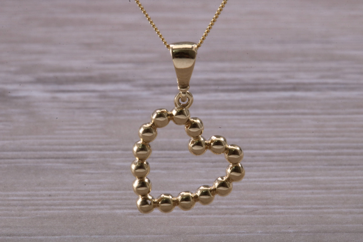 9ct Gold Love Heart Necklace