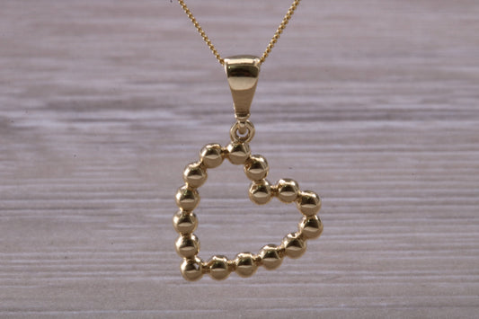 9ct Gold Love Heart Necklace