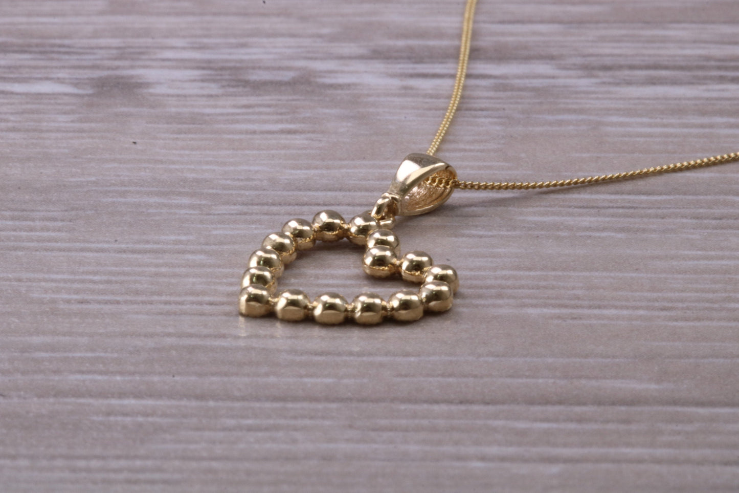 9ct Gold Love Heart Necklace