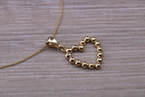 9ct Gold Love Heart Necklace