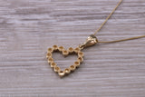 9ct Gold Love Heart Necklace