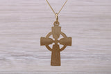 9ct Yellow Gold Cross Necklace