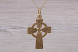 9ct Yellow Gold Cross Necklace