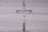 Sterling Silver Chunky Cross
