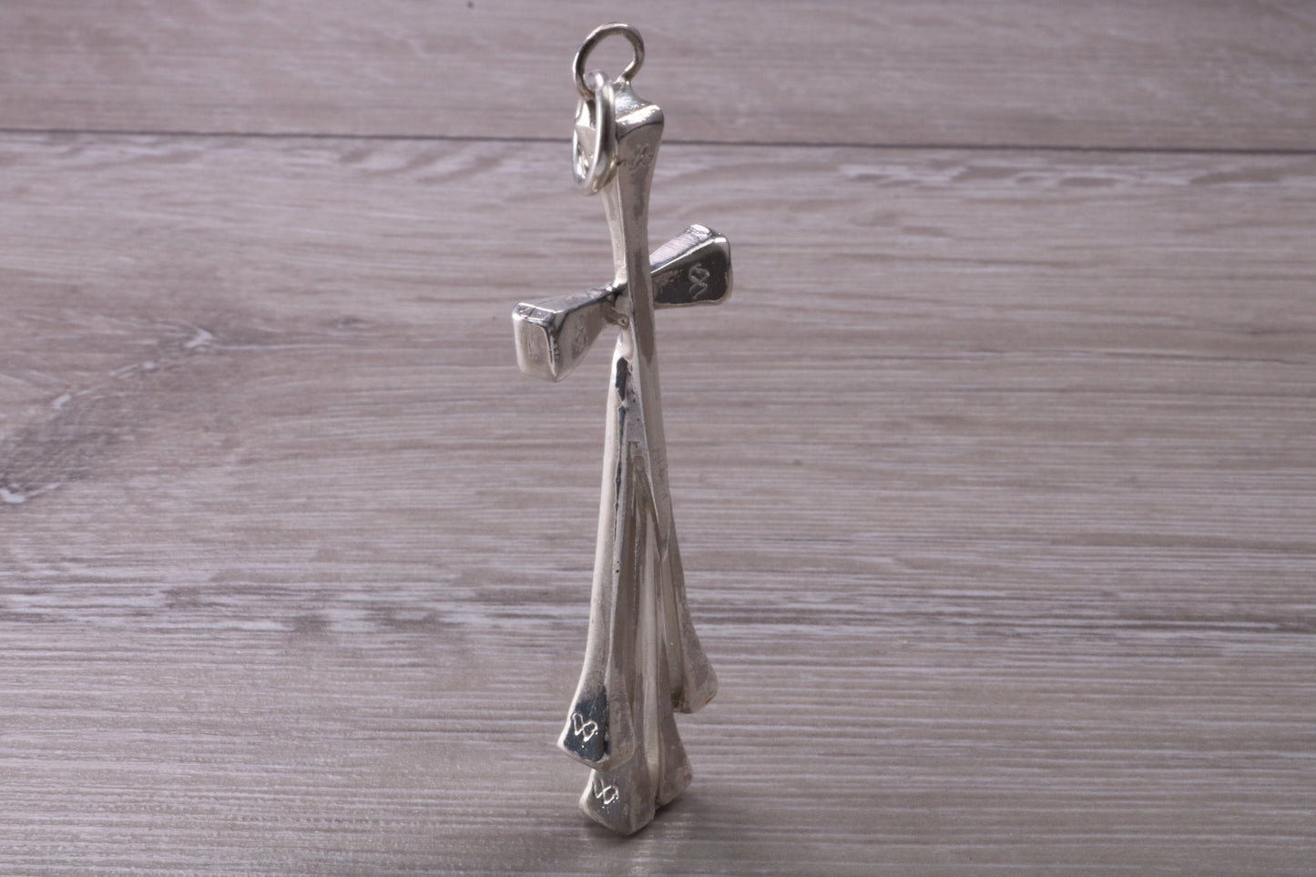 Sterling Silver Large Solid and chunky Cross