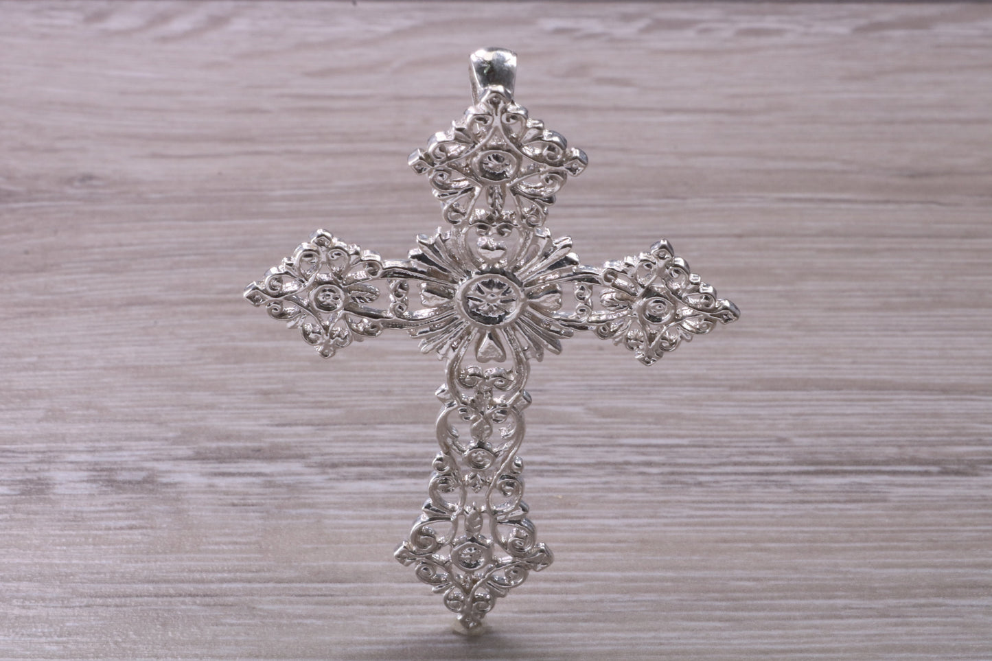 Sterling Silver Large Cross