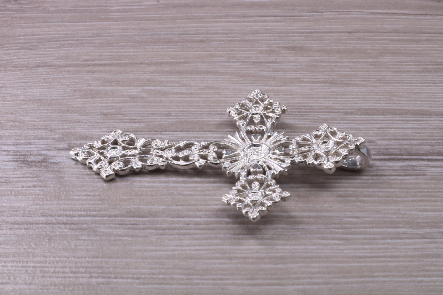 Sterling Silver Large Cross