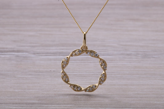 9ct Gold Circle of Life Necklace