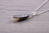 Black Onyx, Mother of Pearl and Marcasite Necklace