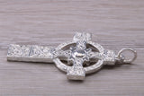 Sterling Silver Large Celtic Cross