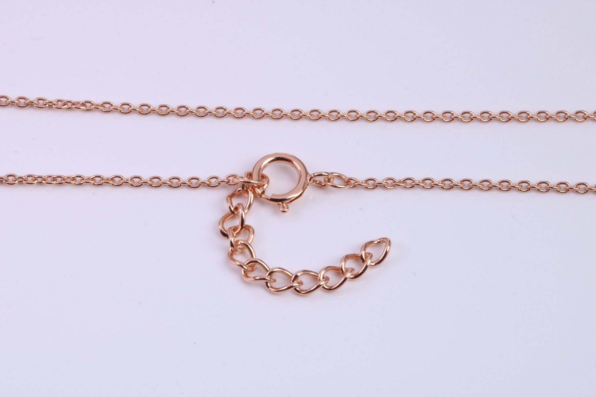 February Amethyst C Z set Necklace and Matching Stud Earrings, made from solid Sterling Silver and 18ct Rose Gold Plated